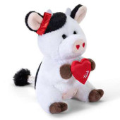 PELUCHE TRUDINO MUCCA CON CUORE TRUDI