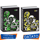 DIARIO AGENDA 16 MESI STANDARD 13,6X18,3 CON CHIUSURA ELASTICO BASTARDIDENTRO 2026-2027