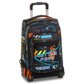 ZAINO TROLLEY SCUOLA M-POWER BOY SPACEBATTLE MITAMA