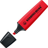 EVIDENZIATORE BOSS ORIGINAL ROSSO ROSSO STABILO