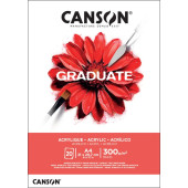 BLOCCO DISEGNO GRADUATE OIL & ACRYLIC 20 FOGLI 290 GR. A5 CANSON