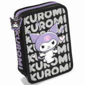 ASTUCCIO 3 ZIP CON CORREDO KUROMI