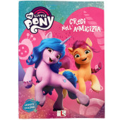 ALBUM DA COLORARE 24,5X33,2 MY LITTLE PONY CREDI NELL'AMICIZIA LUDATTICA