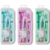 BALAUSTRONE A FRIZIONE CON ASTE SNODATE + RICAMBI + TEMPERAMINE KEEP COLOUR PASTEL ARDA