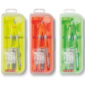 BALAUSTRONE A FRIZIONE CON ASTE SNODATE + RICAMBI + TEMPERAMINE KEEP COLOUR FLUO ARDA