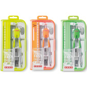 BALAUSTRONE A FRIZIONE CON ASTE SNODATE + PROLUNGA + ADATTATORE + RICAMBI + TEMPERAMINE + RIGHELLO KEEP COLOUR FLUO ARDA
