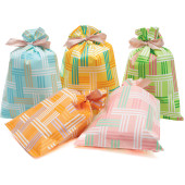 BUSTA REGALO IN PPL BACKGROUND COLORI ASSORTITI PNP-PLAST
