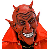 MASCHERA DIAVOLO ROSSO SORRIDENTE WIDMANN