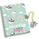 DIARIO SEGRETO 13X18 CON LUCCHETTO 80 PAGINE RAINBOW LEBEZ