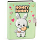 DIARIO SEGRETO 13X17,5 CON LUCCHETTO 130 PAGINE CON APPLICAZIONI 3D POP-UP GIRL LEBEZ