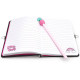 DIARIO SEGRETO 13X17,5 CON LUCCHETTO 130 PAGINE CON APPLICAZIONI 3D POP-UP GIRL LEBEZ