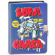 DIARIO SEGRETO 13X17,5 CON LUCCHETTO 130 PAGINE CON APPLICAZIONI 3D POP-UP BOY LEBEZ