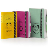 AGENDA SETTIMANALE 10X15 CON CHIUSURA ELASTICO E PENNA CATS LIFE 2027 INTEMPO
