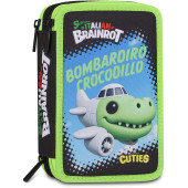 ASTUCCIO 3 ZIP CON CORREDO BOMBARDIRO CROCODILLO SKIFIDOL ITALIAN BRAINROT