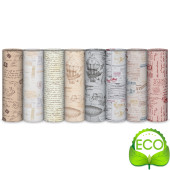 CARTA REGALO IN ROTOLO 70X200 ECOCARTA RETR&Ograve; REX-SADOCH