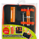 BALAUSTRONE A FRIZIONE CON ASTE SNODATE + PROLUNGA + ADATTATORE + RICAMBI + TEMPERAMINE + RIGHELLO + ASTUCCIO STAND UP KEEP COLO