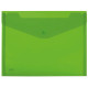 BUSTA PPL BOTTONE 24 X 18,5 (A5) ORIZZONTALE TRASPARENTE SET 5 COLORI FLUO ASSORTITI LEBEZ
