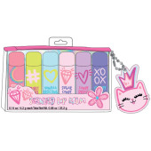 SET 6 BURROCACAO GLITTER SCENTED DREAM BIG TRI-COASTAL