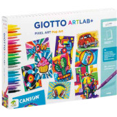 GIOCO CREATIVO GIOTTO ART LAB PIXEL POP ART FILA