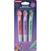 EVIDENZIATORE SWING COOL K-POP DEMON HUNTERS HUNTRIX BLISTER 3 COLORI STABILO