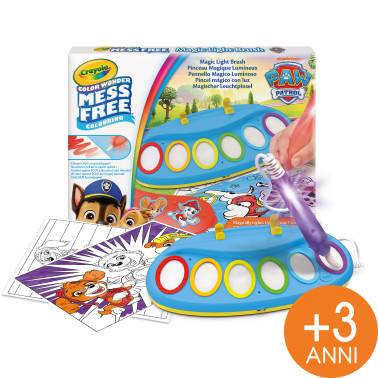 PENNELLO MAGICO LUMINOSO COLOR WONDER PAW PATROL CRAYOLA