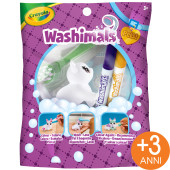 BUSTA CUCCIOLO CON ACCESSORI WASHIMALS CRAYOLA