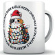 TAZZA MUG IN CERAMICA NATALIZIA GATTO SCRITTE MARPIMAR