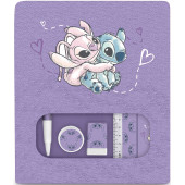 SET STATIONERY LILO %26 STITCH HAPPY FLUFF