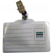 PORTABADGE CON CLIP 93X60 MM. LEBEZ