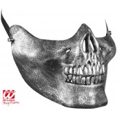 MASCHERA MENTO TESCHIO METALLIZZATA WIDMANN
