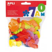 GOMMA EVA FORMINE LETTERE 104 PZ. APLI