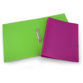 RACCOGLITORE 2 ANELLI PPL 25X31 &Oslash; 3,5 CM. FLUO LEBEZ