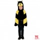 COSTUME APE IN PELUCHE CON MANTELLO ALI CONCAPPUCCIO E MASCHERA (2-4 ANNI) WIDMANN