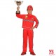 COSTUME PILOTA DI FORMULA 1 CON CASACCA, PANTALONI, CAPPELLINO WIDMANN