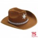 CAPPELLO SCERIFFO IN FELTRO MARRONE WIDMANN