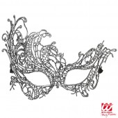 MASCHERA IN PIZZO BAROCCO ARGENTO ANTICO WIDMANN
