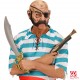 MASCHERA 3/4 CON BOCCA APERTA PIRATA WIDMANN