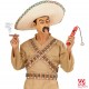 MASCHERA 3/4 CON BOCCA APERTA MESSICANO WIDMANN
