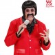 PARRUCCA 60'S MUSIC MAN CON BAFFI E OCCHIALI WIDMANN