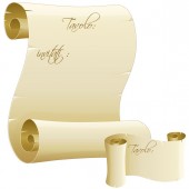 SET ELEGANCE 6 CARD 18x20 cm. 6 SEGNATAVOLO 15x15 cm. GIVI