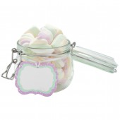 ETICHETTE CON FILO CM.8x6CANDY TAG MALVA & MENTA SET 6 PZ. GI.VI