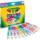 PENNARELLI "I LAVABILISSIMI" PUNTA MAXI COLORI TROPICALI SCAT.12 CRAYOLA