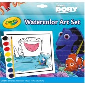 SET ACQUERELLI E ALBUM DISNEY DORY CRAYOLA
