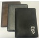 PORTACARD SCUDO CARBON 14 SCOMPARTI A LIBRO ALPLAST
