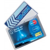 PORTACARD PVC 2 SCOMPARTI ALPLAST