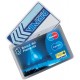 PORTACARD PVC 2 SCOMPARTI ALPLAST