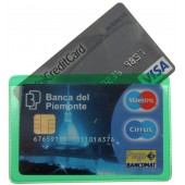 PORTACARD PVC COLOR 2 SCOMPARTI ALPLAST