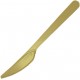 COLTELLO PESANTE 190 MM. ORO CONF.10 PZ. GOLD-PLAST