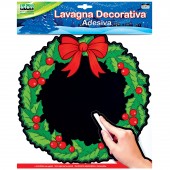 LAVAGNA ADESIVA DECORATIVA NATALIZIA 29X29 LEBEZ