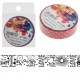 NASTRO ADESIVO DECORATIVO WASHI MT.10X15 MM. WILER